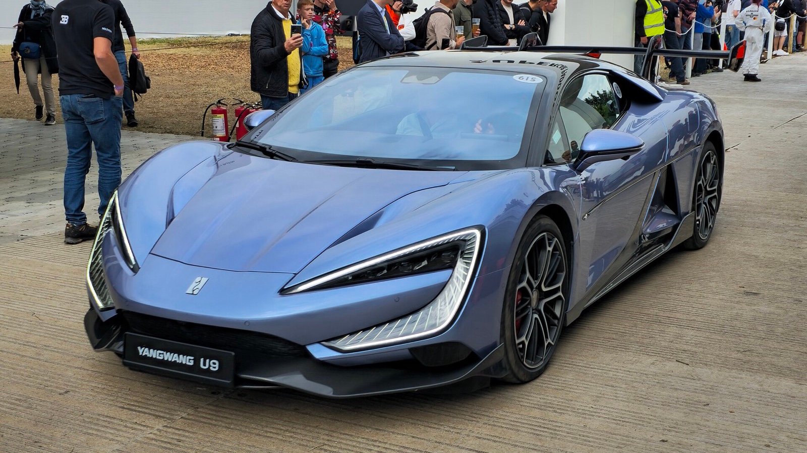 YangWang U9, the base car for the 293 mph U9 Track Edition