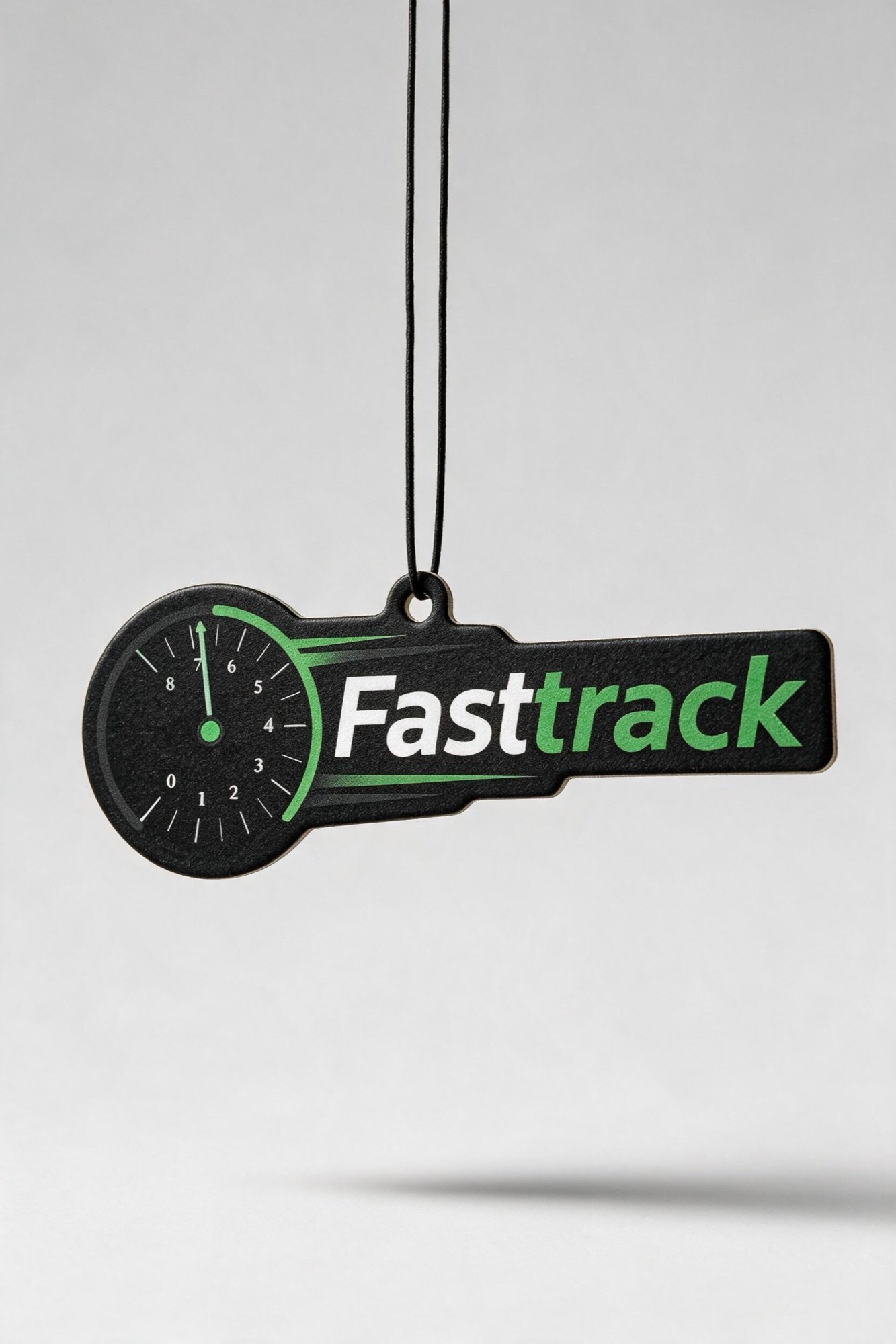 FastTrack speedometer-shaped car air freshener