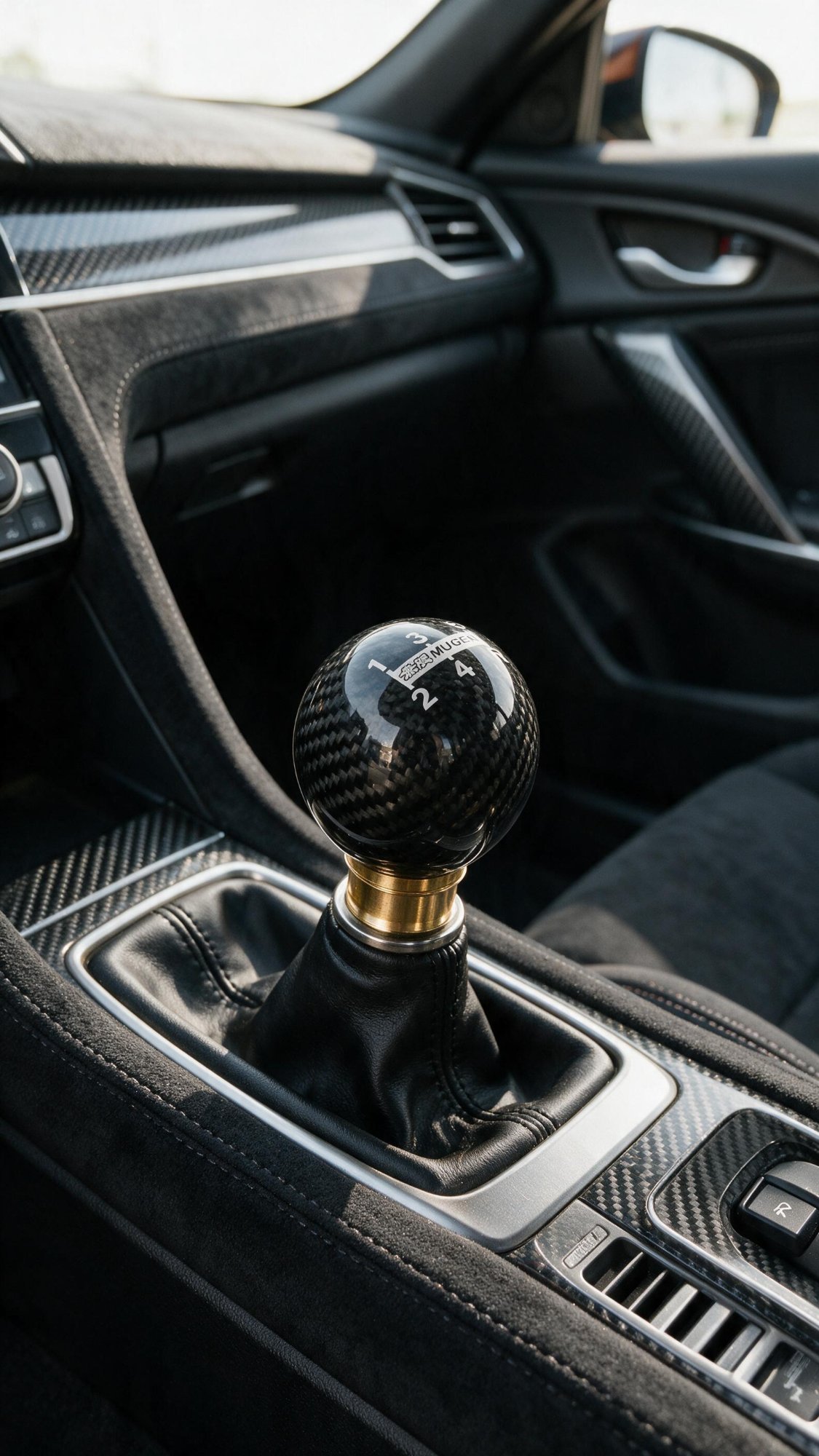 Carbon Fiber 6-Speed Shift Knob — FastTrack