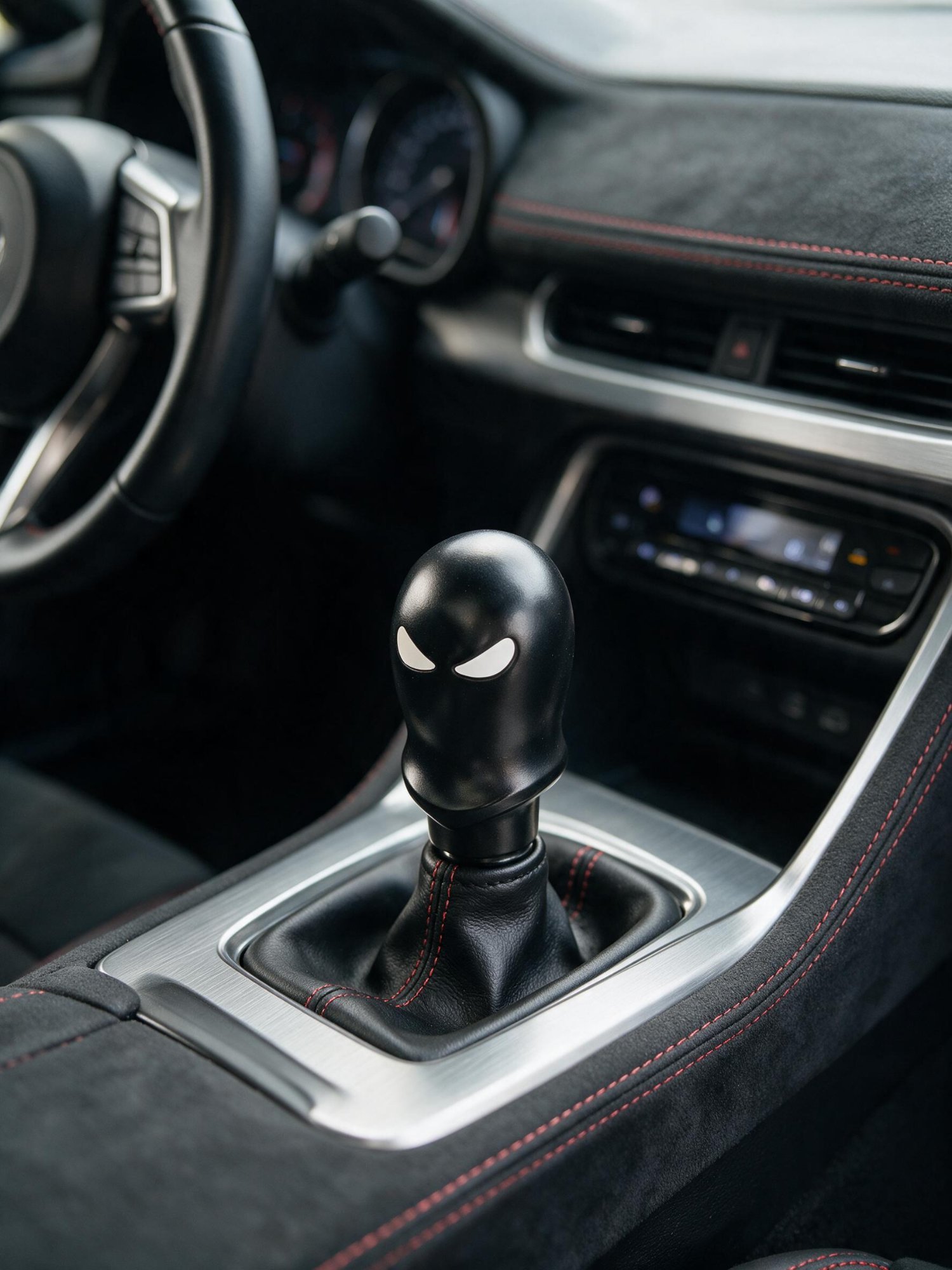 Masked Face Shift Knob — alternate view